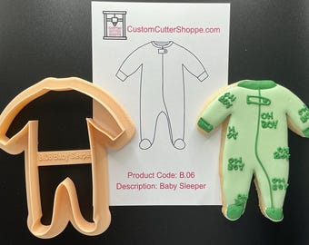 Baby Sleeper Custom Cookie Cutter (B.06)