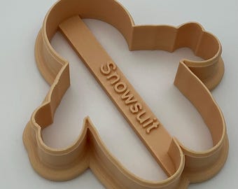 Snowsuit Custom Cookie Cutter (B.24)