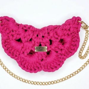 Scalloped Crochet Eyeglasses Case Pattern, Boho Clutch PDF, Modern Glasses Pouch (Digital Download)