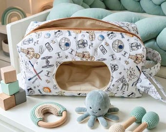 Star Wars Diaper Wipes Bag | Baby Wipes Pouch | Travel Wipes Case | Diaper Bag Organizer | Handmade Baby Gift | Portable Wipes Holder