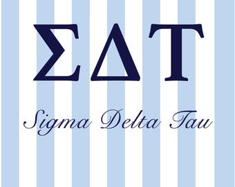 Impresión Sigma Delta Tau SDT - Descarga digital