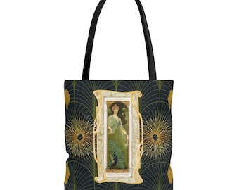 Nouveau Divine Heavenly Star Goddess  Tote Bag