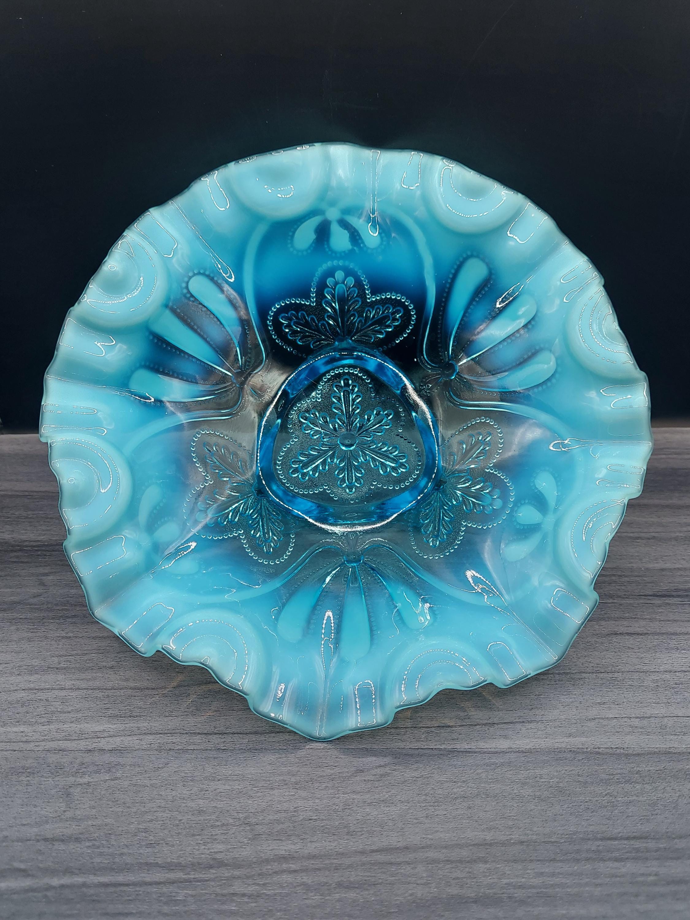 【希少品】　ジェファーソングラス　キャンディー　ボウル　ヴィンテージ　USA Jefferson Glass Co - Etsy