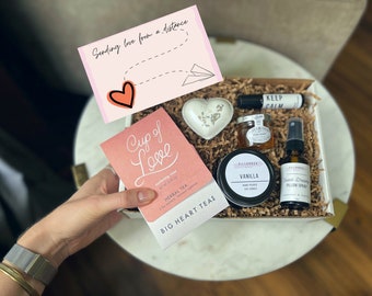 Sending Love from a Distance Self-Care Package-Long distance friendship gift box- long distance relationship girlfriend out-of-state