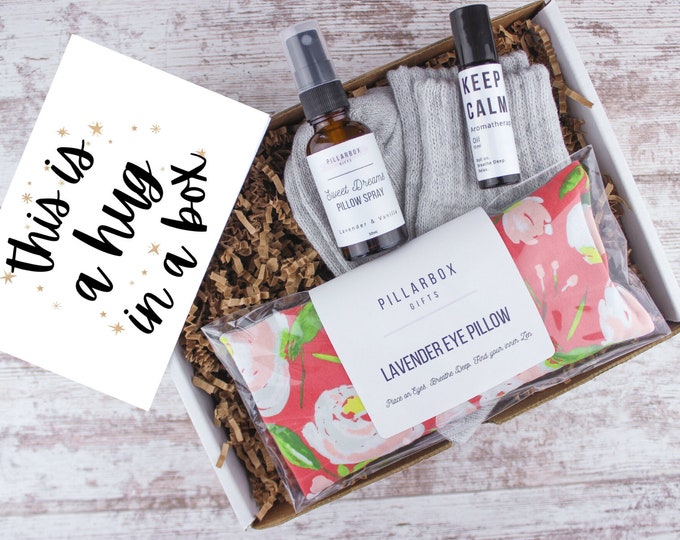 Thinking of You Gift Box, Stress Relief Gift Basket, Anxiety Gift, Stress Care Package, Sympathy