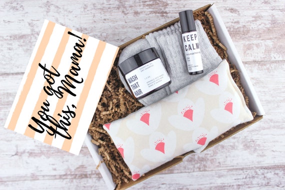 New Mom Care Package New Mom Gift Box, New Mama Gift Basket, Mom