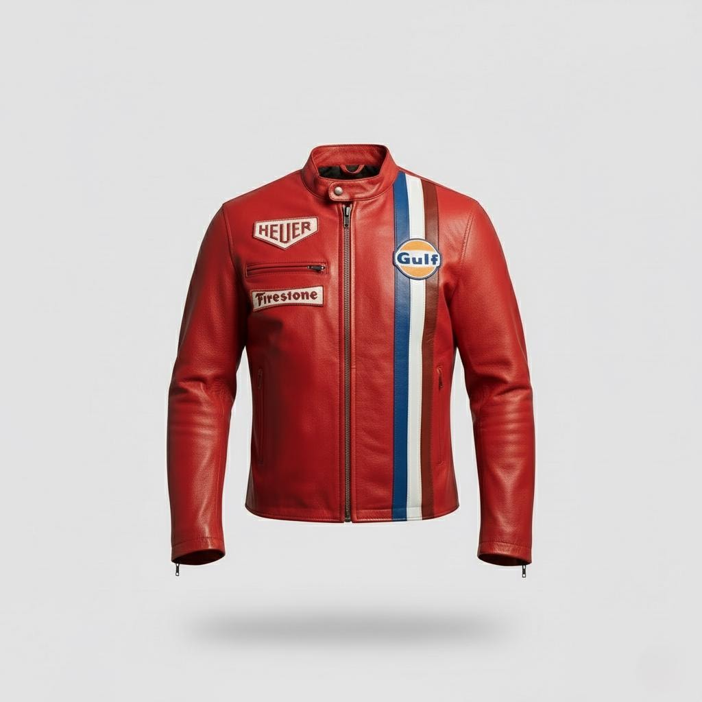 Veste Gulf Racing orange pour homme