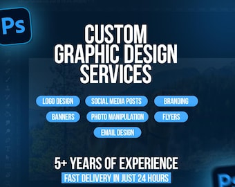Custom Graphic Design Services: Logo, Social Media, & More
