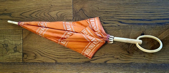 Antique Umbrella. 1920s Early 30s. Art Deco Umbre… - image 9