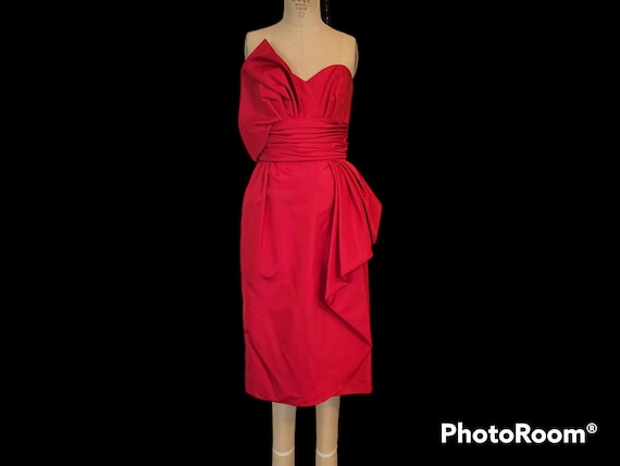 Vintage Early 70s Lilli Diamond Cocktail Party Old Stock W