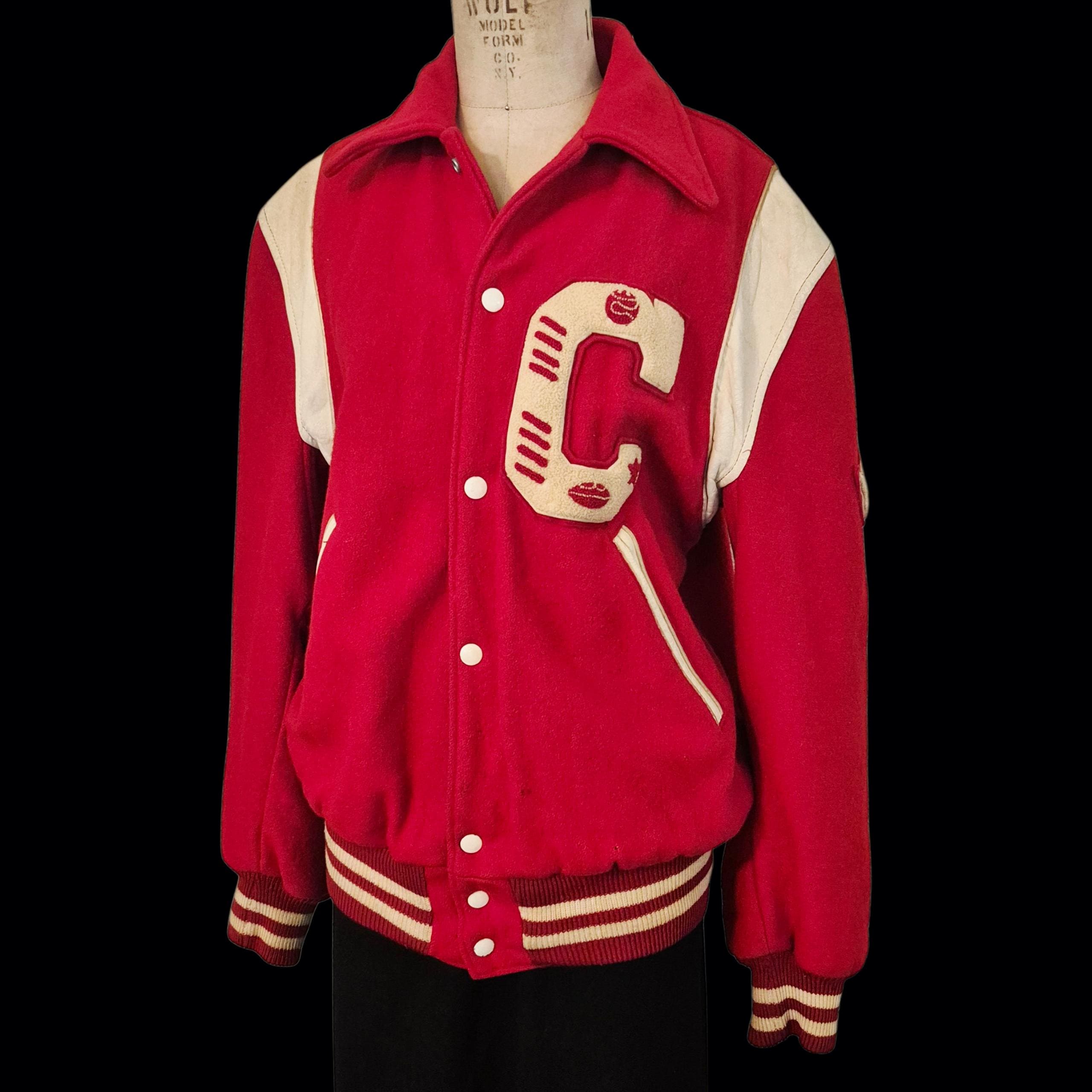 Varsity Jacket 1950s - Etsy UK