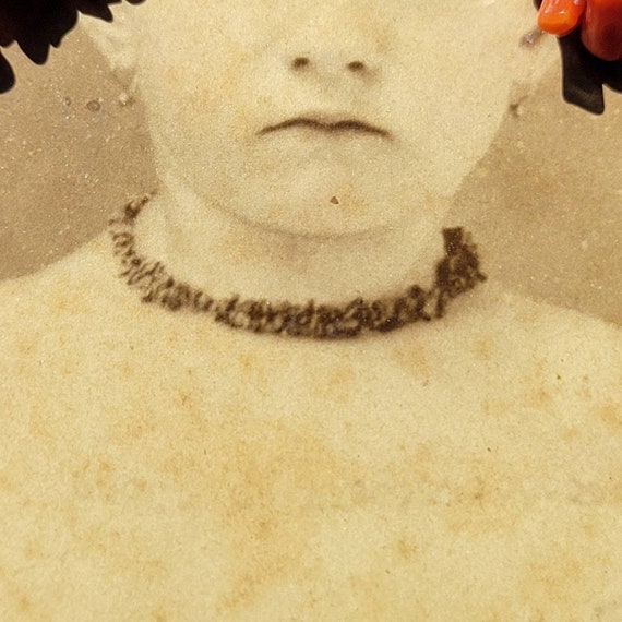 Victorian Coral Necklace. With Photograph. Proven… - image 3