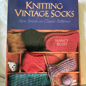 Group of Three Books. Complete Book of Knitting. Knitting Vintage Socks. Making 2 Fauna. Projects Knitting Patterns Crafts Fashion Home image 4