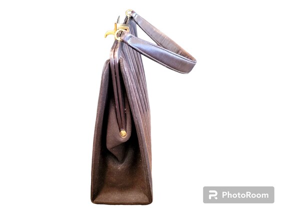 Vintage 1960s Bienen Davis "Cavelo" Handbag. Brow… - image 8