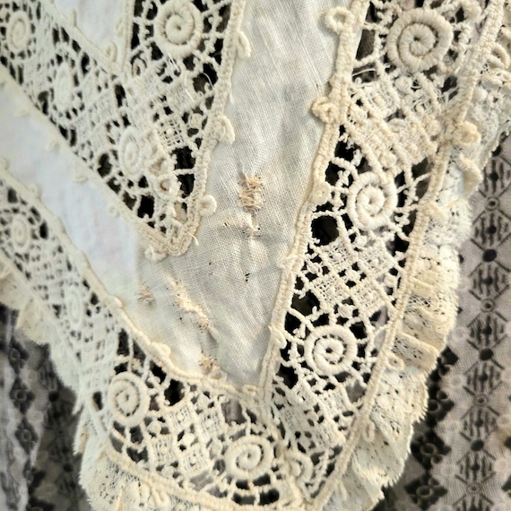 Antique Victorian Cotton Lingerie Vest. 1880s-90s… - image 8