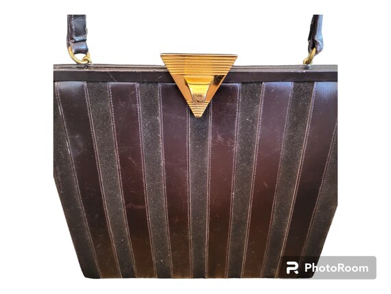 Vintage 1960s Bienen Davis "Cavelo" Handbag. Brow… - image 3