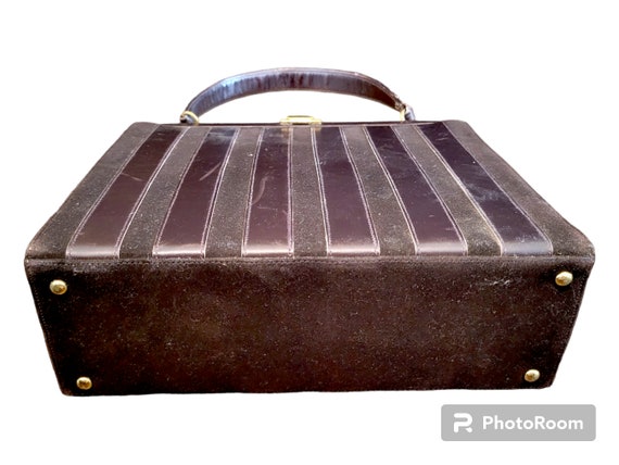 Vintage 1960s Bienen Davis "Cavelo" Handbag. Brow… - image 5