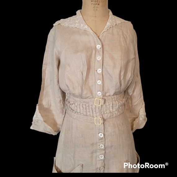 Antique Edwardian Day Dress. Excellent. Wearable.… - image 3