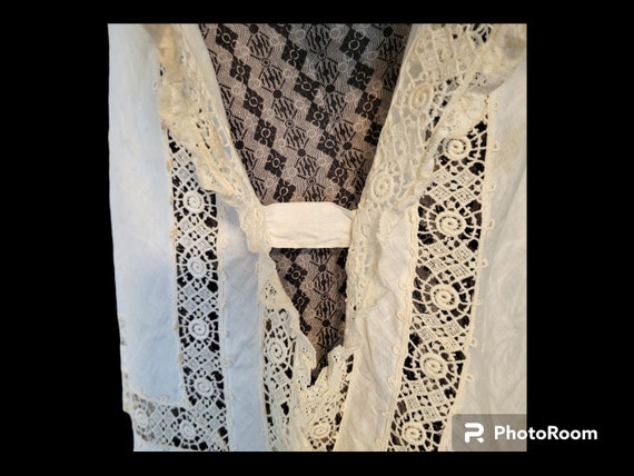 Antique Victorian Cotton Lingerie Vest. 1880s-90s… - image 6