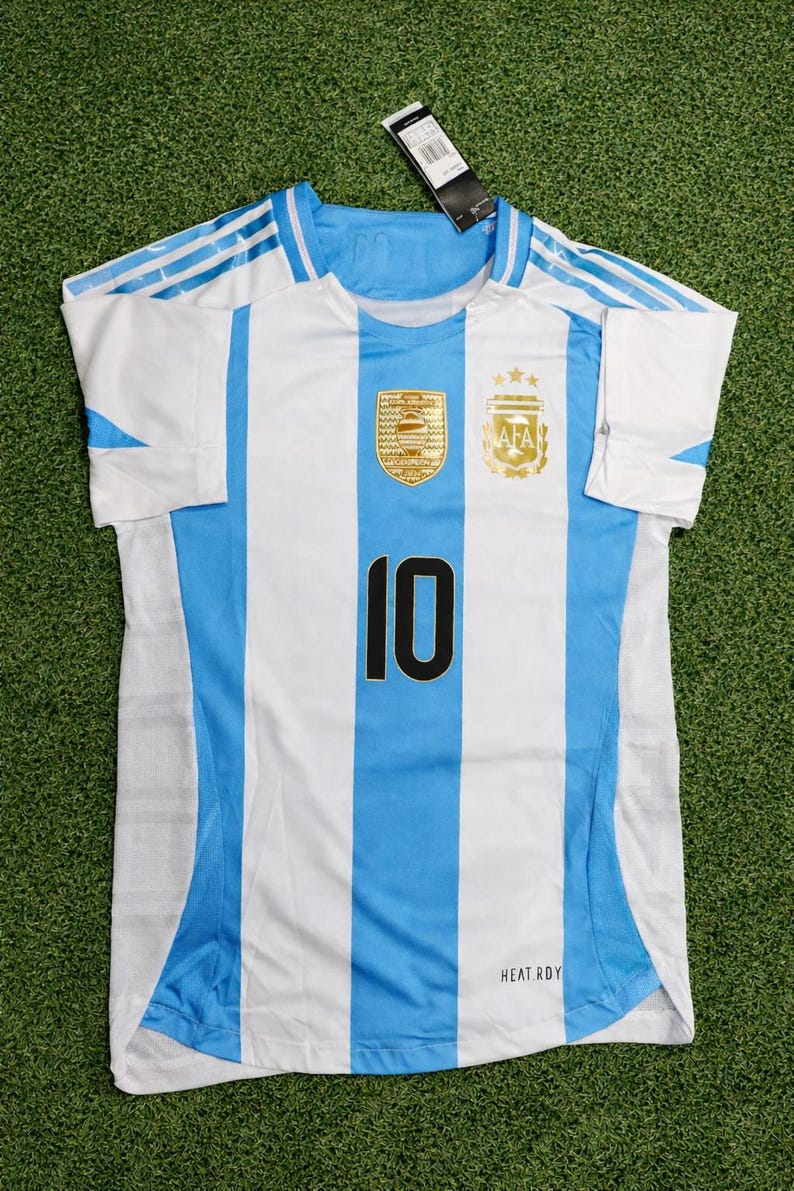 2024 Copa America Argentina Home Jersey, Messi #10 Signature Print - Etsy