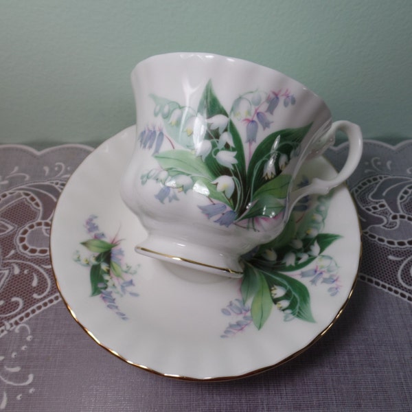 Royal Albert Summertime Series Cheverell Teacup & Saucer - Royal Albert - Teacup - Floral Teacup - Bone China - Tea Cup - Kitchen - Gift