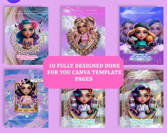 PLR MRR Digital Planner Bundle, bearbeitbare professionelle Canva-Vorlagen, für Sie digitale Produkte, vollständig entwickelter 10-Pack-Digitalplaner