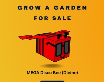 Roblox Grow A Garden Disco Bee Pet - Fast & Cheapest Delivery, In-Game Virtual Item