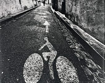 Toulouse, France, 10x10" Giclee print on canvas by Carlos Eduardo Plaza