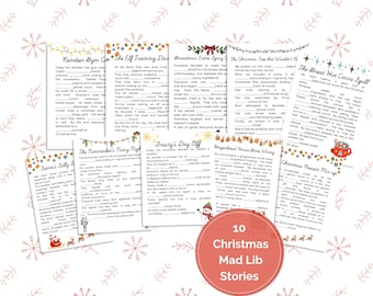 Funny Christmas Mad Libs