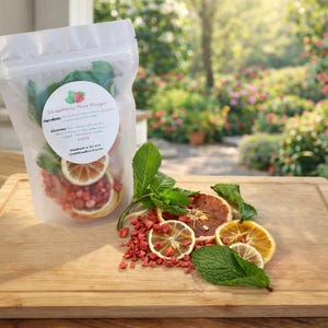 Strawberry Mint Delight - All Natural Homemade Citrus & Berry Spring Stove Top Potpourri Simmer Pot