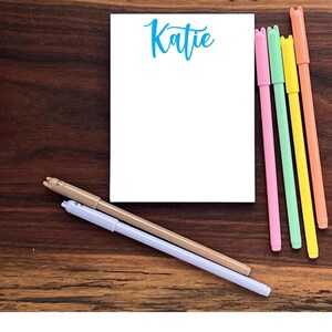 Personalized Note pad | Monogram Initials Writing Pad