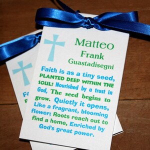 Baptism Favors , First Holy Communion Favor , Christening , First Communion Favors , Grow in God imagem 1