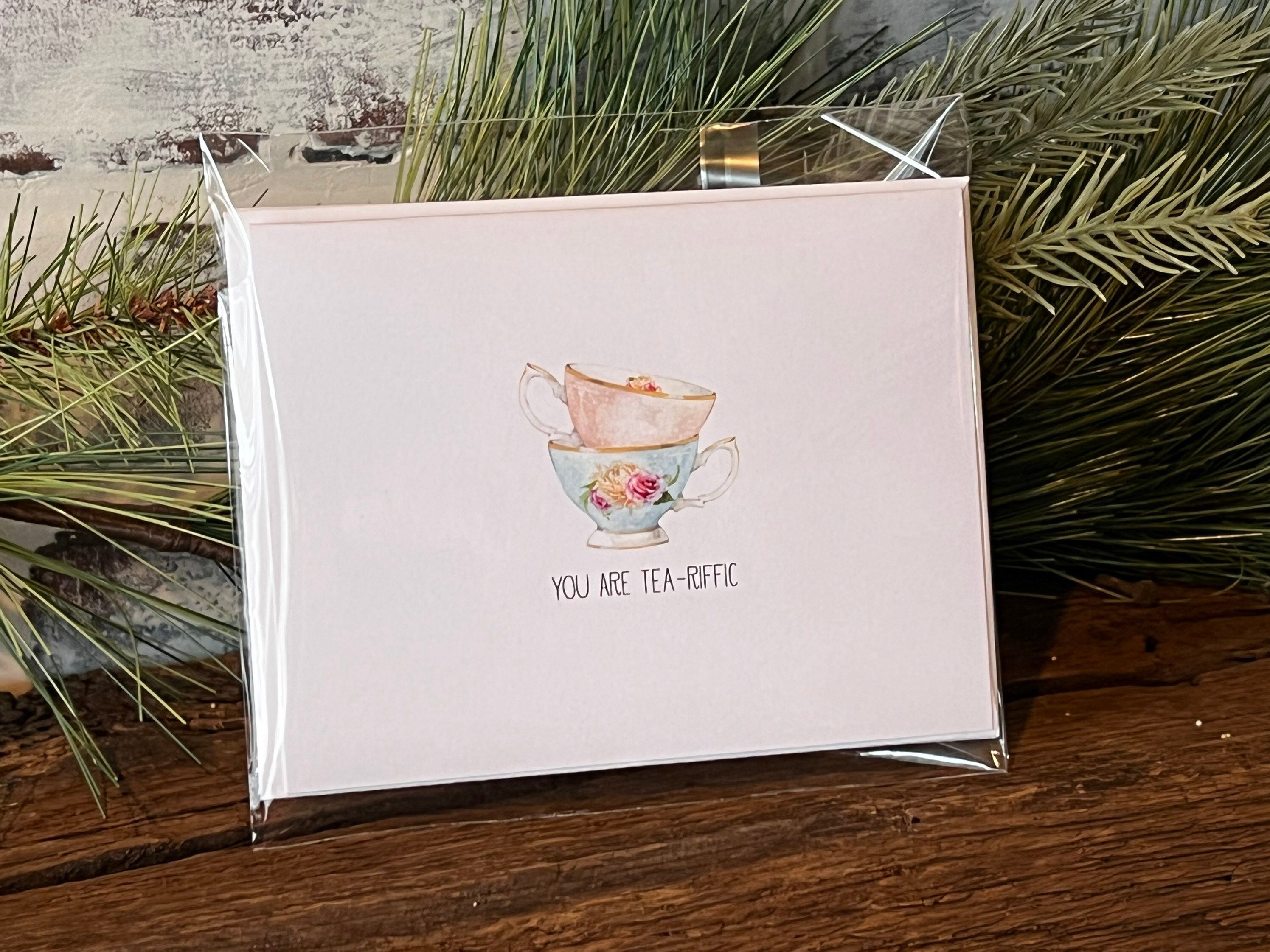 Note Cards | You Are Tea,riffic Cards , Set of 10 Teacup Note Cards ...