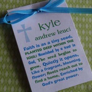 Baptism Favors , First Holy Communion Favor , Christening , First Communion Favors , Grow in God imagem 4