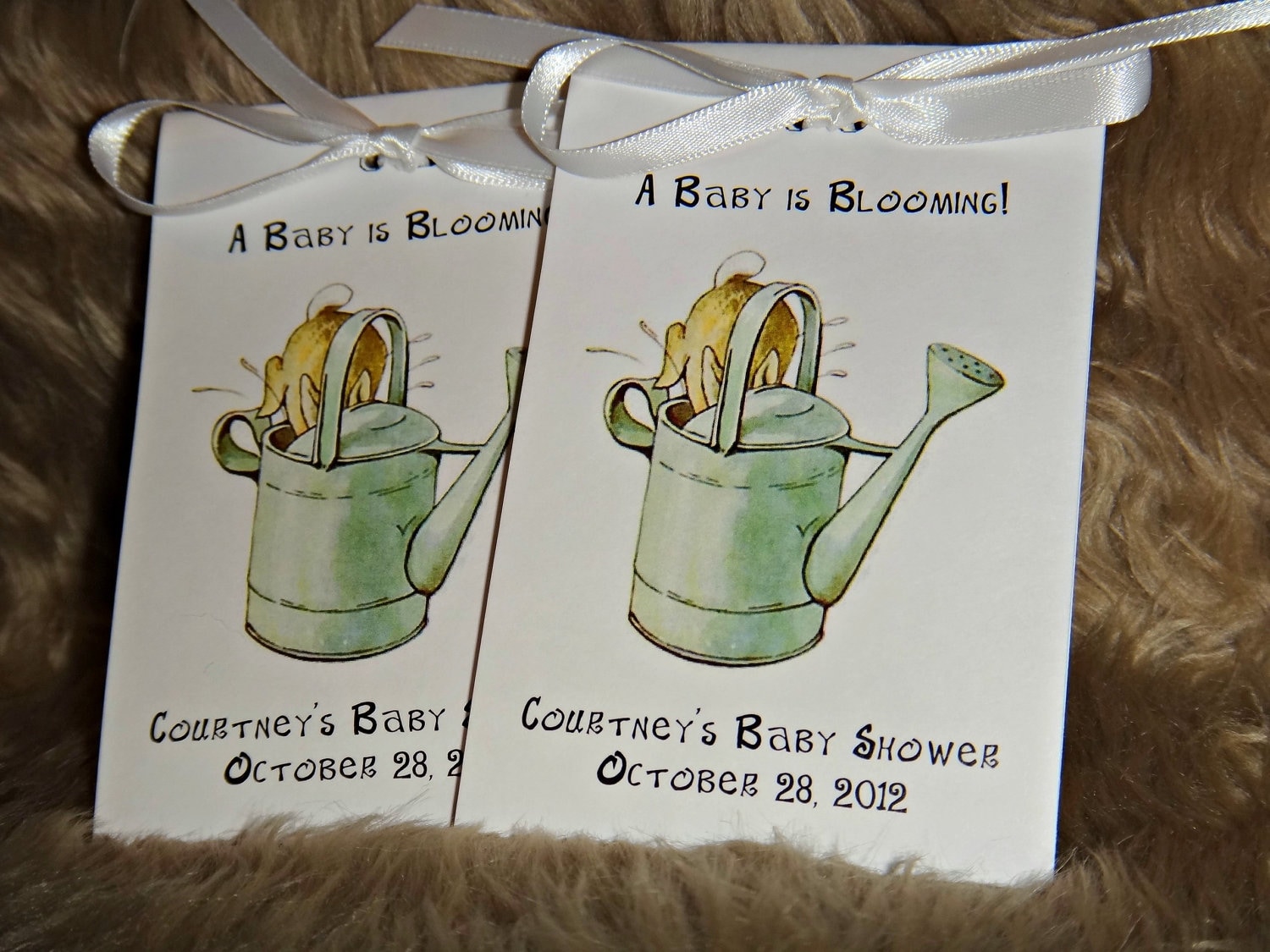 Peter Rabbit Baby Shower or Baby Sprinkle Seed Packets Favor Etsy