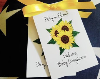 Baby in Bloom Seed Packet Favors, Plant the Seeds of Love, Couples Shower