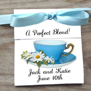 A Perfect Blend Tea Favors