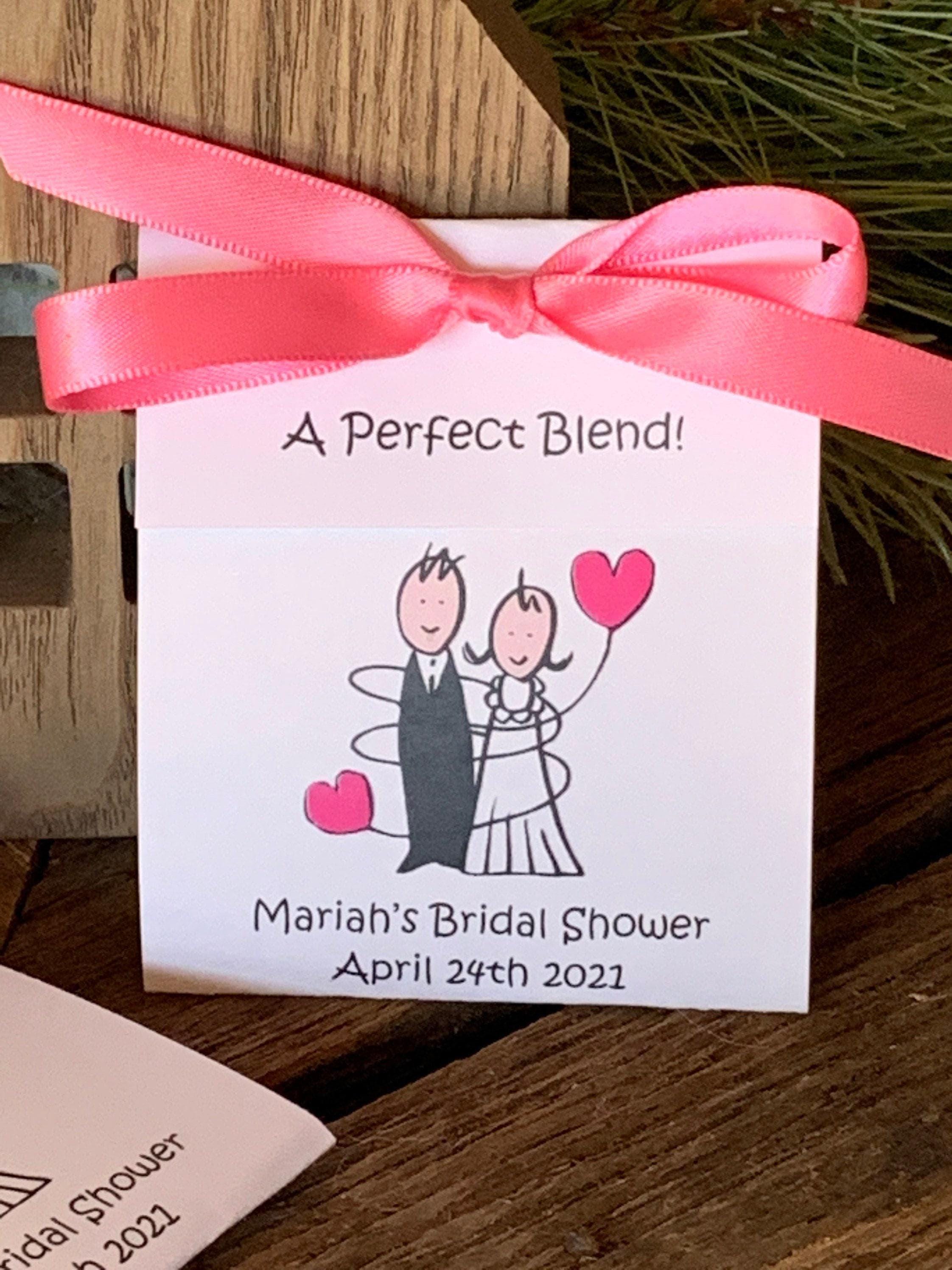 Bridal Shower Tea Bag Favors
