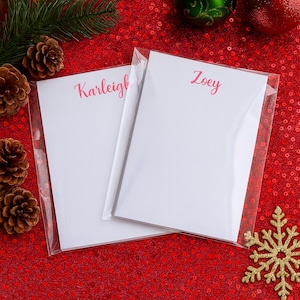 Personalized Small Notepad: Birthday, Teacher, Bridal Shower Gift