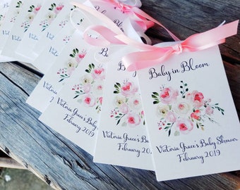 Baby Shower Seed Packet Favors | Baby in Bloom | Custom Baby Sprinkle Favors for Girl Couples Baby Shower