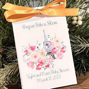 Baby Shower Favors Flower Seed Packets , Bebe Shower Favors Couples Shower gift for guests