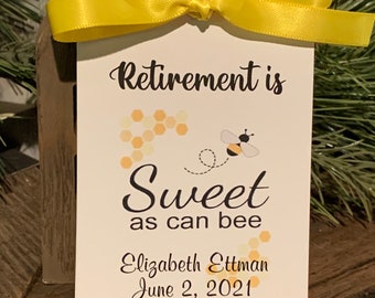 Beautiful Personalized Retirement is Sweet Sunflower Seeds Retirement Party Favors Flower Seed Packets