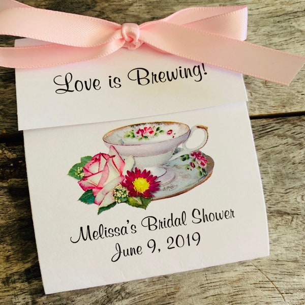 Bridal Shower Favors, Wedding Favors, High Tea Party Tea Cup and Saucer Wedding Shower Birthday Anniversary