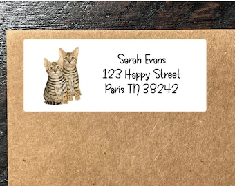 Kittens Address Labels , Personalized Address Labels , Personalized Return Address Labels , Shipping Labels