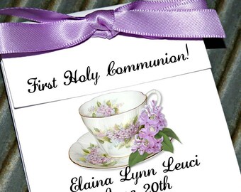 First HOLY Communion Favors • Baptism • Tea Favors