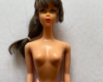 Vintage 1968 Talking Barbie, Dark Brown Hair Color