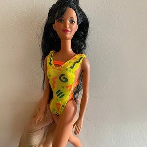 Vintage  1990 Hawaiian Fun Kira #5943, Mika, Asian Doll
