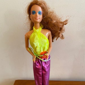 Barbie and the rockers dolls 1985 top
