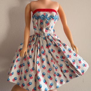 Vintage Barbie Clone Totsy Dress 1960&#39;s