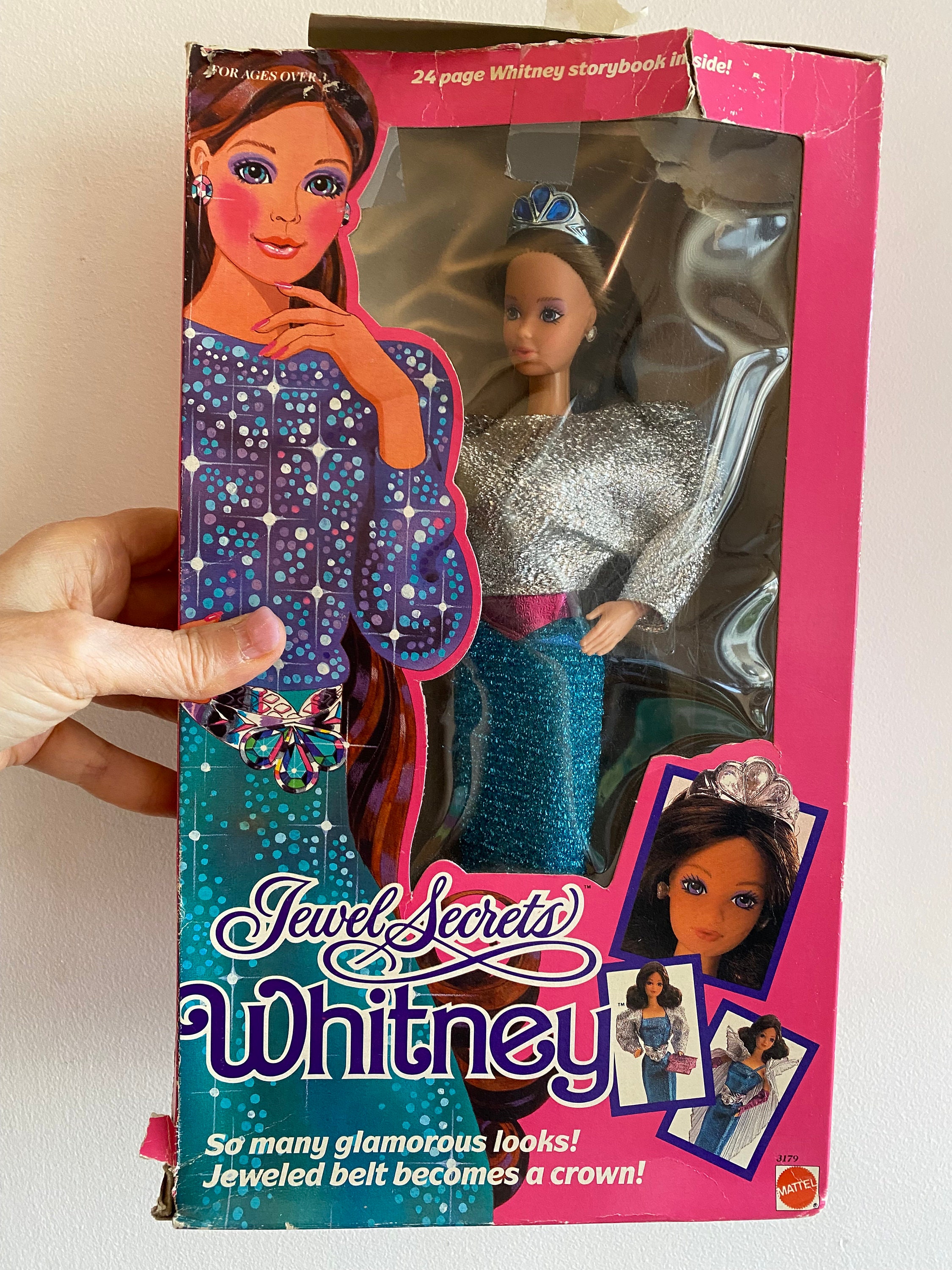 Corporation systematisch Schepsel Vintage 1986 Jewel Secret Whitney Barbie Doll With Box - Etsy